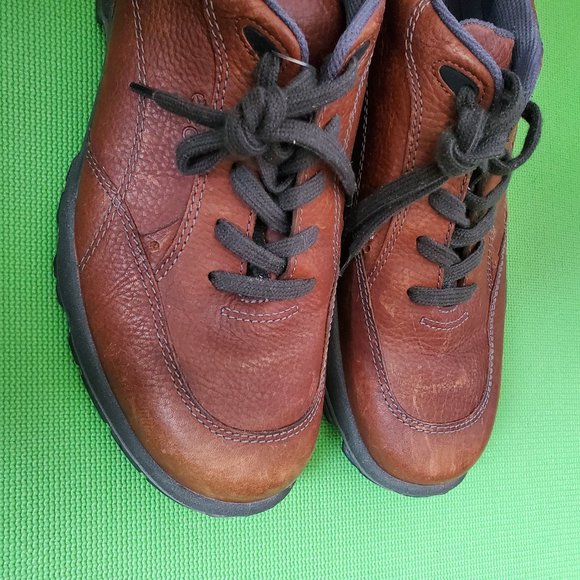 New Ecco Tan Leather Full Grain Sneakers (Size EU 43; US 10) - Picture 10 of 14